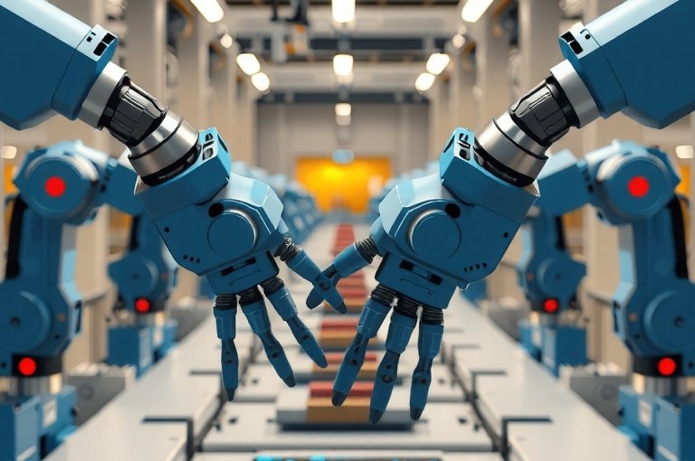 上下料機(jī)器人工作原理揭秘：助力制造業(yè)高效生產(chǎn)